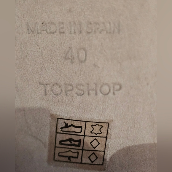 TopShop Snakeskin High Ankle Boots In Light Grey Size 40/9.5 US, MSRP $170 NIB - Picture 7 of 9